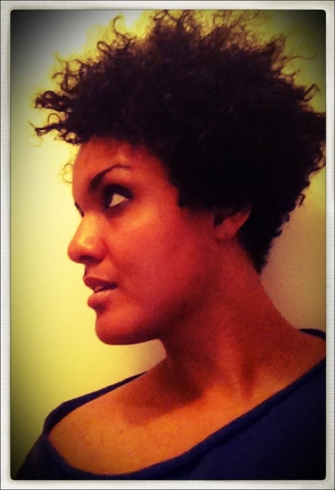 After my big chop in January